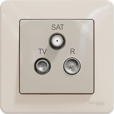 Sedna antenna socket outlet (beige)